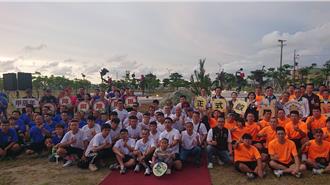 正統鹿耳門聖母廟也有銅人陣 全台首座「武陣銅雕園區」啟用