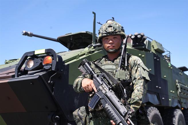 呂宗翰上士。（記者黃迪明攝）