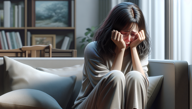 惨遭生父性侵多年，以为婚后能展开新人生，竟是无间地狱的开始，悲情女愤而诉离获准。（示意图、与本案无关／AI生成）