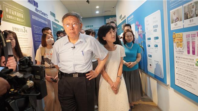 柯文哲预告国会听证调查权会让民进党「挫哩等」。（宝智华摄）