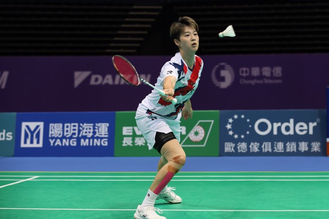 羽球女將白馭珀23日在高雄羽球大師賽女單決賽直落二飲恨，以亞軍作收。（中華羽協提供）