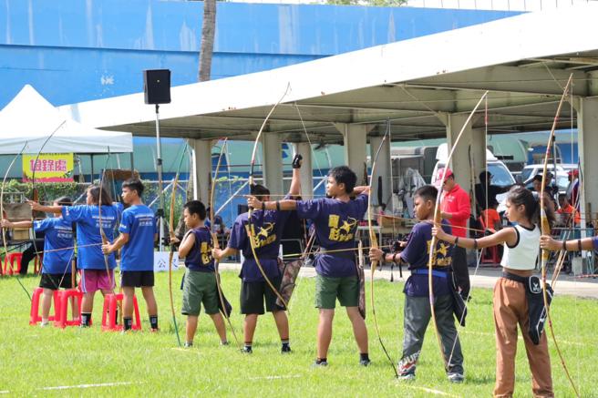 高雄市原民會週末舉行首屆「高雄市都會區原住民族傳統技能運動會」。（圖／高雄市原民會）