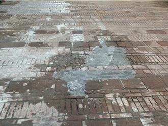 台中雾峰老街陶砖破损待修 铺设柏油或红砖成地方关注重点