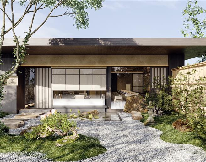 「植感景觀有限公司」從事庭園景觀工程、建案外觀設計及施工，受惠雄挺利政策，設計案量大增。（業者提供）