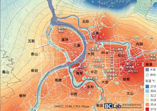 资料来源、图面绘制均来自BCLab。（翻摄都市退烧脸书）