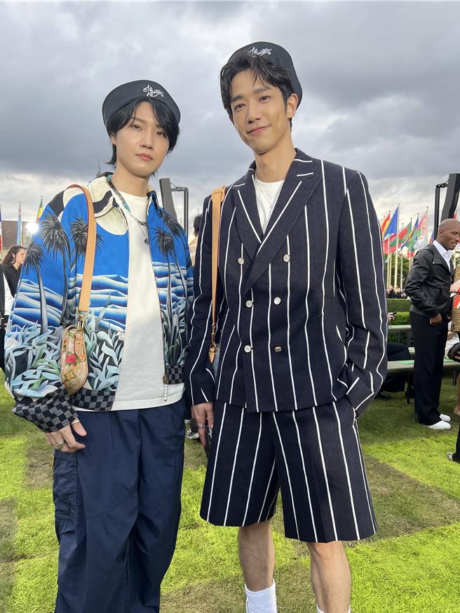 劉以豪與櫻田通。（劉以豪工作提供）