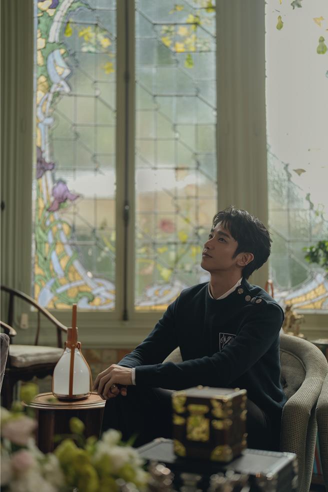 劉以豪前往路易威登家族故居參觀。（品牌提供）