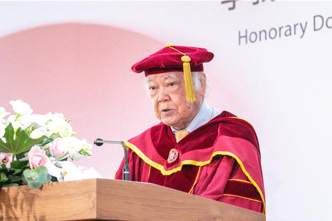 承德油脂公司创办人李义发。（台师大提供／林志成台北传真）