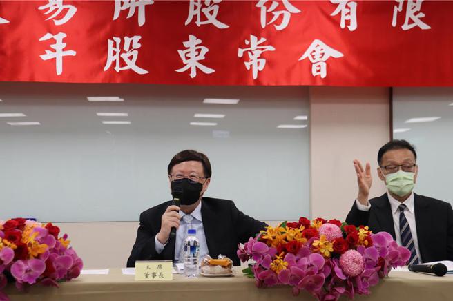 臺湾期货交易所于24日举行113年股东常会，由董事长吴自心亲自主持。图／期交所提供