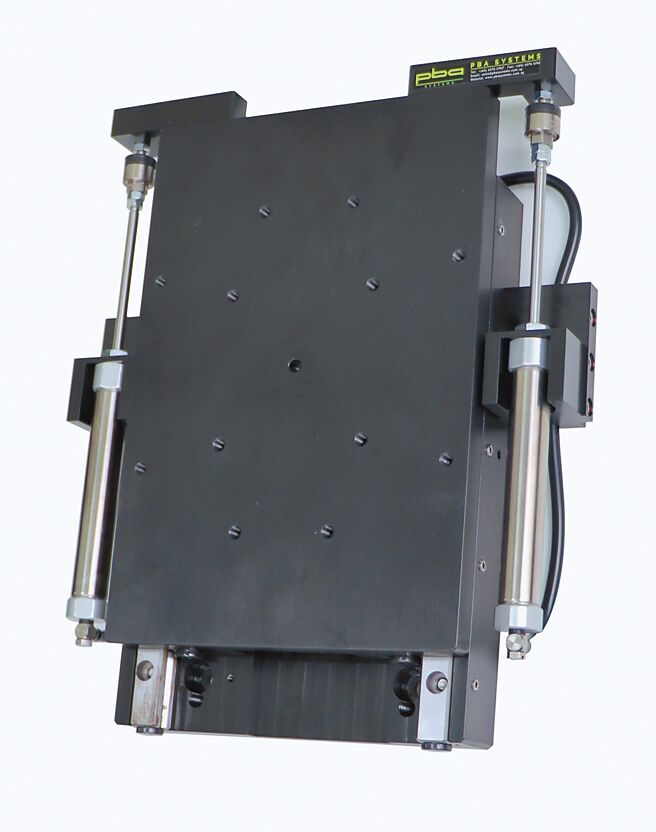 碧绿威自动化今年推出的光学Z轴奈米平台。 图／业者提供