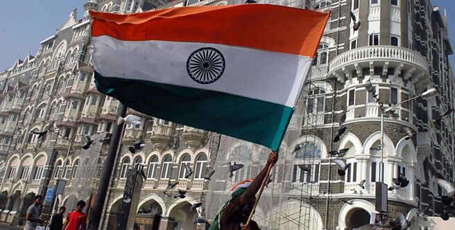 內需動能強勁的印度，經濟保持高速成長，印度股票成為全球資金的新熱點。圖／新華社