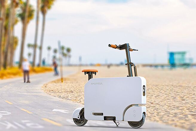 Honda Motocompo外觀簡約有型。（Honda提供）