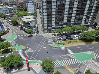 北市天母棒球場前標線被讚翻 交工處將陸續改善路口