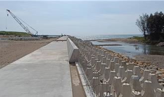 桃园永安渔港北侧围堤10月完工 海埔新生地将打造绿地广场