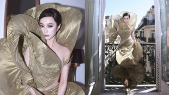 42岁范冰冰红毯花枝招展 穿汉服失威生图流出被嘲「臃肿老态」