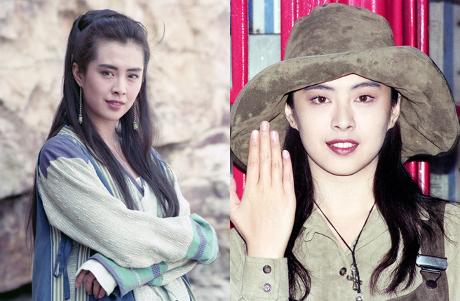 王祖贤过去拍摄许多经典作品。（图／中时资料照）