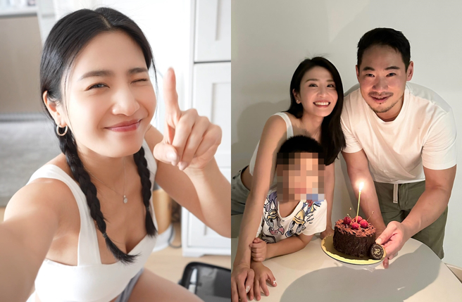 林芊妤和老公育有一子。（图／翻摄自coffee89921 IG）