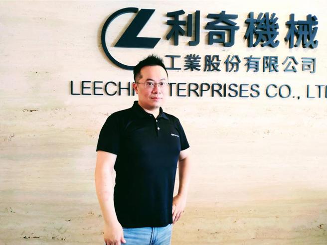 利奇董事长林育新表示，对明年的自行车产业前景审慎乐观！图／曾丽芳