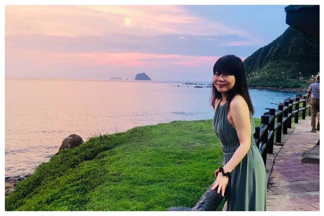 政論節目主持人錢怡君。（圖片摘自新聞大白話臉書）