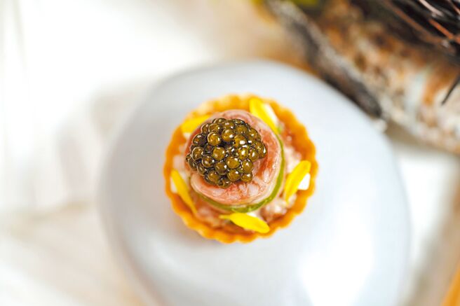 「和牛塔」。（Orchid兰餐厅提供）