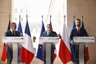 威瑪三角防長會建立「遠距精確打擊武器」 重申堅定支持烏克蘭