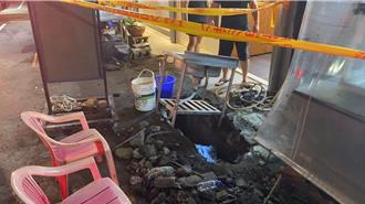 離奇！台中60歲男困排水涵洞「鑿開柏油救出」   同居人：他6天沒回家