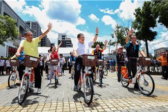 歡慶YouBike騎進新埔 新竹全縣騎乘前半小時免費