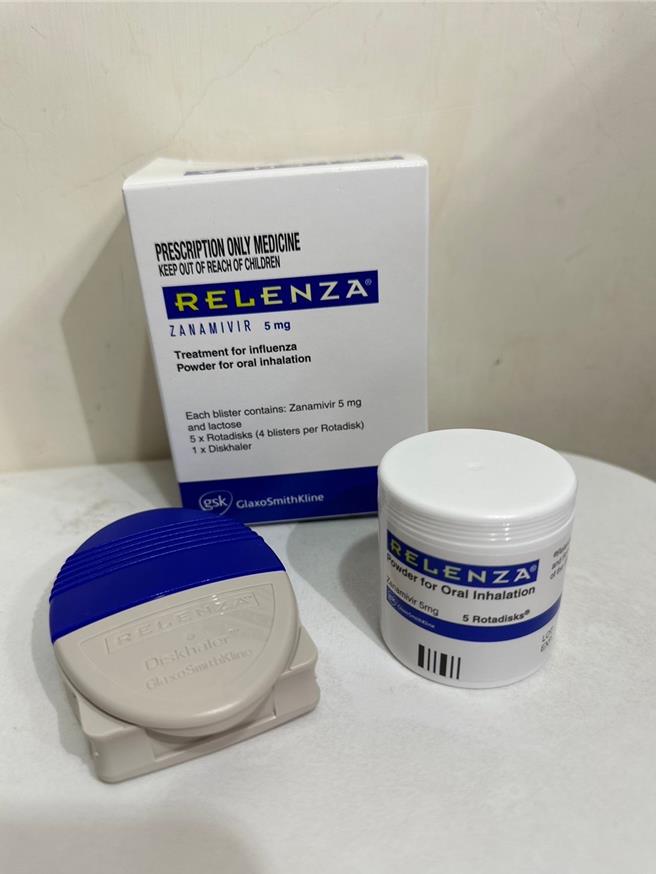 流感抗病毒药物（郑郁蓁摄）