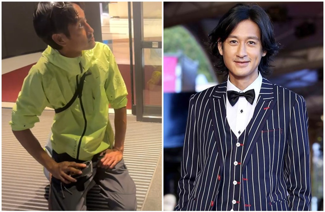 唐治平日前到電視台門口下跪。（圖／中時資料照）