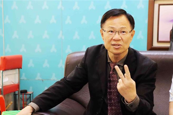 民眾黨立委張啟楷曾任政論節目主持人多年。（中時資料照，呂妍庭攝）