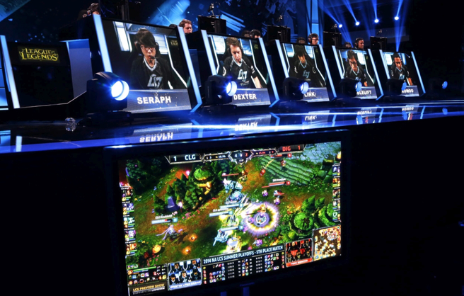 英雄联盟电竞比赛（美联社资料照）