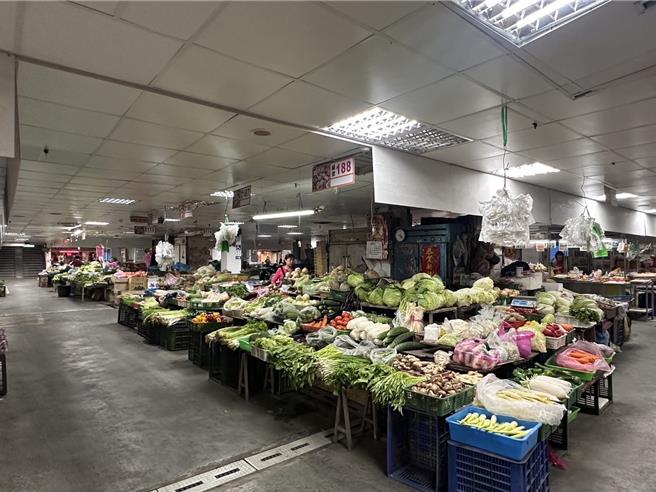 歷时半年，宜兰市南馆市场耐震补强工程完工。（宜兰市公所提供）