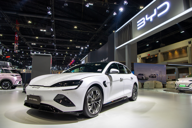 比亚迪希望藉由纯电车「海豹」在日本打出一片天。（示意图：shutterstock/达志）