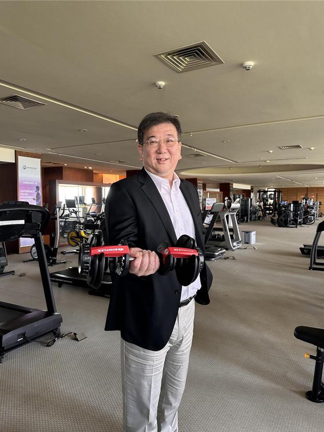 喬山總經理羅光廷。圖／劉朱松