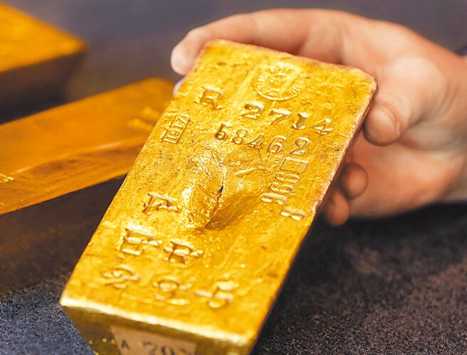 花旗与美银预期，金价明年上看3,000美元。图／美联社