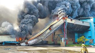 台中電廠惡火竄濃煙挨罰500萬 最高行政法院「這原因」撤銷裁罰