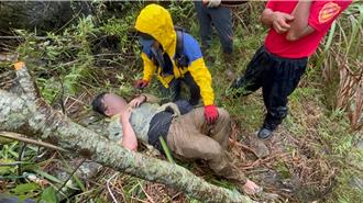 天雨路滑！台中男獨攀雲龍瀑布 滑落50公尺深溪床求救