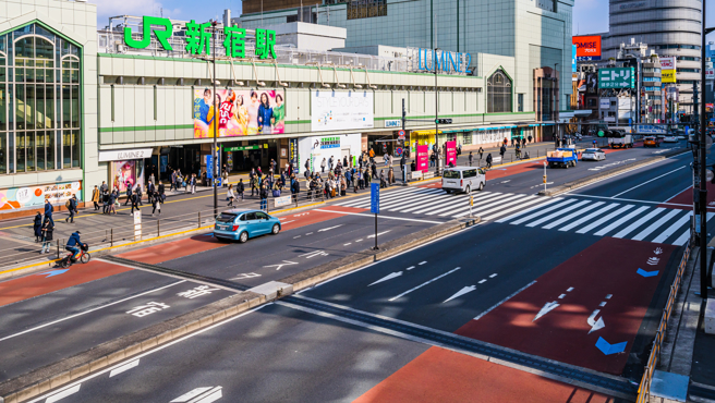 新宿車站驚傳女子拿剪刀刺警察。（示意圖：shutterstock／達志）