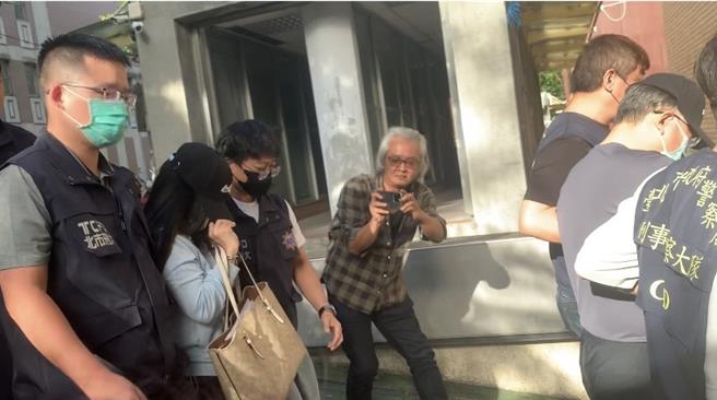 吴姓越籍女子。（图赖佩璇摄）