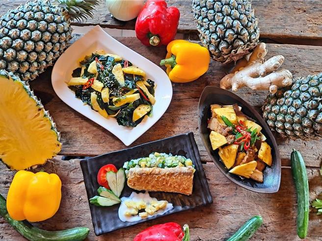 凤梨营养价值高食用多元，除了鲜食外，也可以用来入菜、煮汤或制作沙拉料理。（农粮署东区分署提供／萧嘉蕙台东传真）