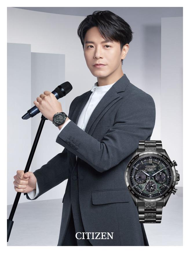 韦礼安虽是金曲奖遗珠，但幸运再度荣登CITIZEN代言人，肯定他在歌坛的地位。（CITIZEN提供）