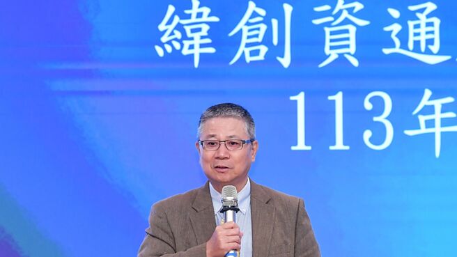 對緯創而言，策略性投資元鈦後，無疑更將是其在AI資料中心軍備戰中的重要拼圖。圖為緯創董事長林憲銘。圖／本報資料照片