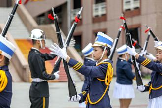 【儀隊競賽系列】鶯歌工商「血滴子」槍法 備受青睞