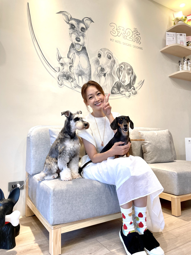 经歷过爱狗生老病死的潘慧如，斥资500万打造宠物旅馆。（图／中时资料照）
