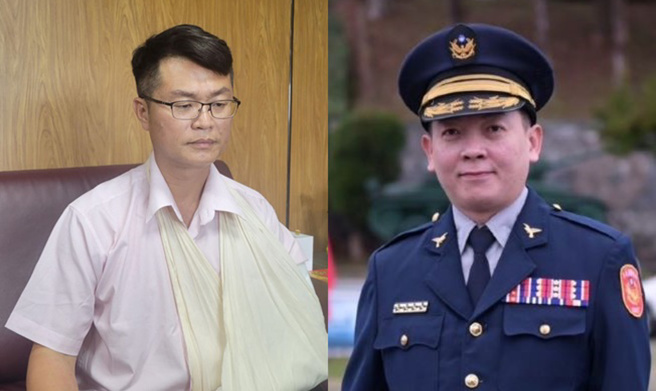 林源富自爆遭老婆砍伤，控警分局长「介入婚姻」。（图／翻摄自林源富脸书）