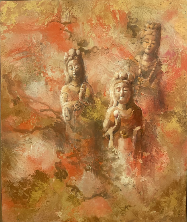 何栴芳作品：量周沙界（主办单位提供）