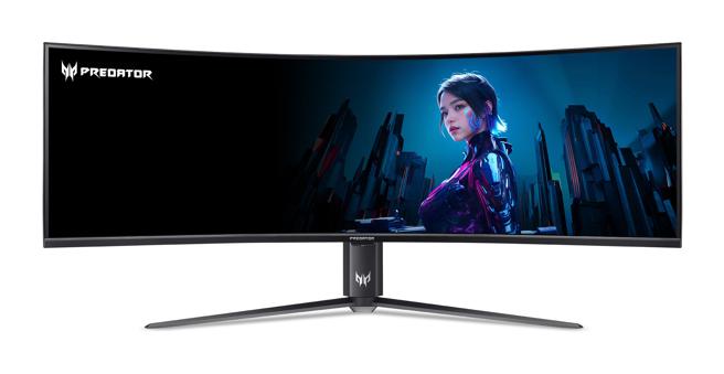 Predator Z57電競螢幕，建議售價7萬4999元。（Acer提供／古明弘台北傳真）