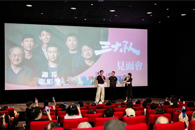 大陆影帝张译和魏晨28日来台映前座谈，很希望听到台湾观眾的观影心得。（王思颖摄）