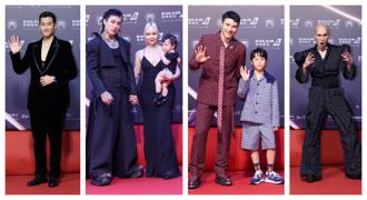 金曲35／父子檔超吸睛  「好爸爸」鳳小岳奪紅毯第一帥