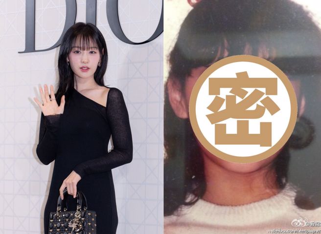 金智媛被称与一名陈德容年轻时长得很像。（图／中时资料照、翻摄自微博）